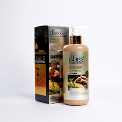 Chirs's Professional Ginger & Vetiver Shampoo 400ml Chirs's