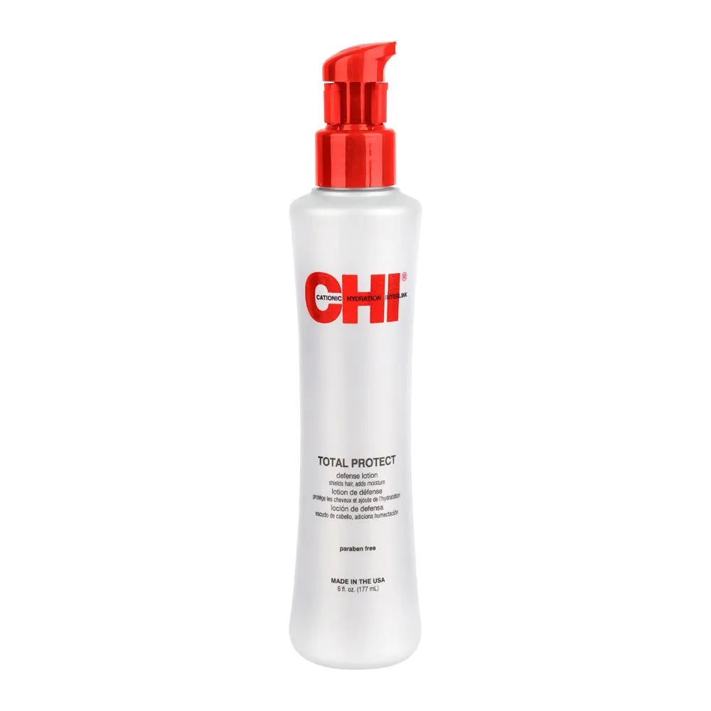 CHI Total Protect Defense Lotion, For Heat Protection, Paraben Free CHI