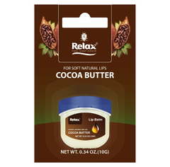 Relax Cocoa Butter Lip Balm – 10gm Relax
