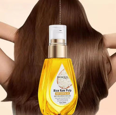 Bioaqua Rice Raw Pulp Hair Essential Oil - 70ml Bioaqua