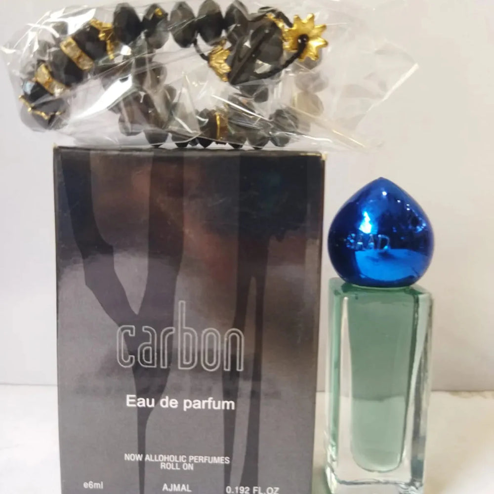 Carbon Attar With Tasbeeh 6ml Carbon