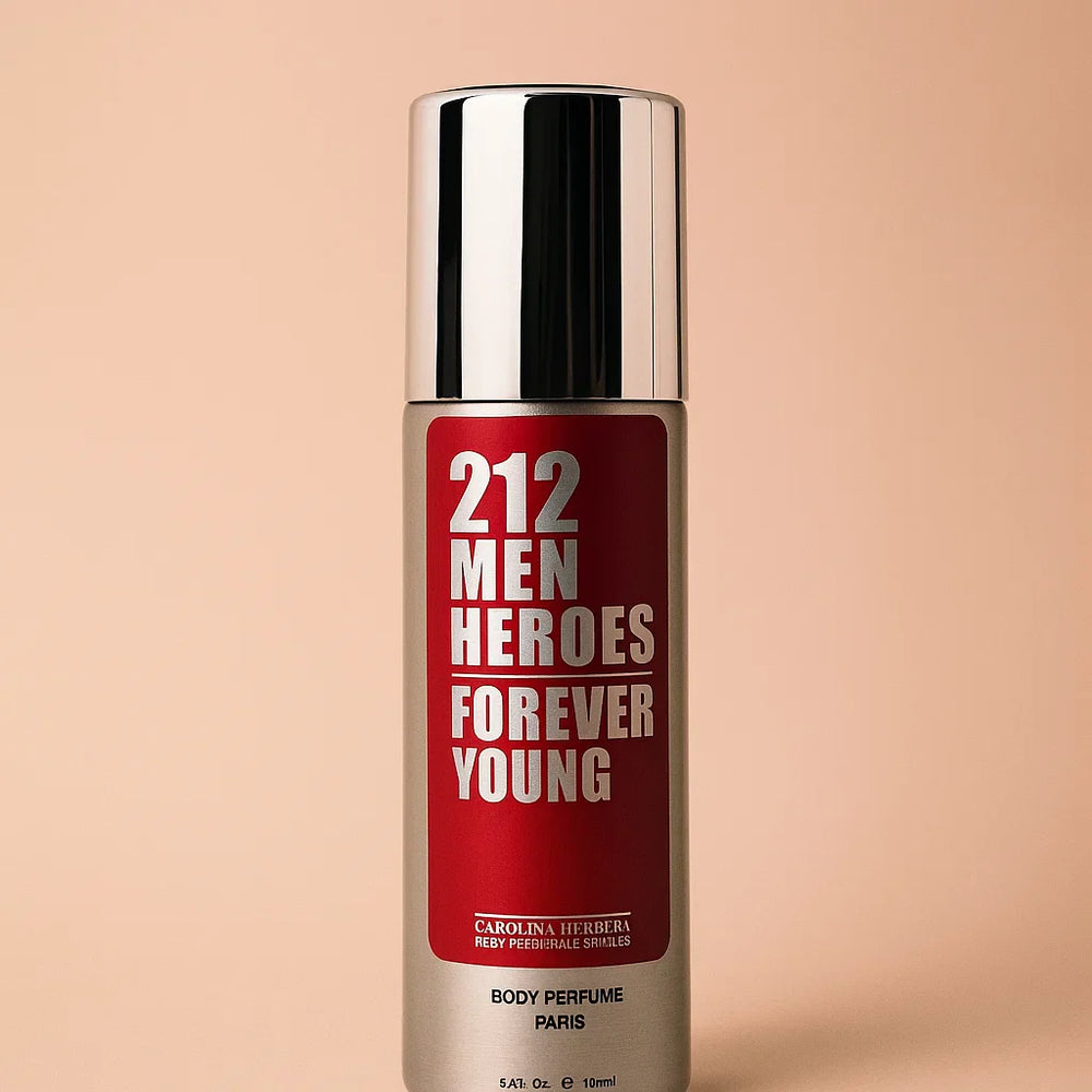 Carolina Herrera 212 Men Heroes Forever Young body spary - 100ml Carolina Herrera