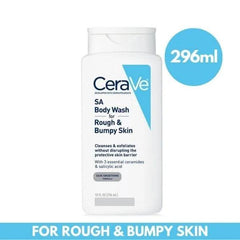 CeraVe SA Body Wash For Rough & Bumpy Skin - 296ml CeraVe