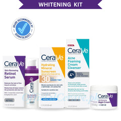 CeraVe The Whitening & Brightening 4 in 1 Facial Kit CeraVe