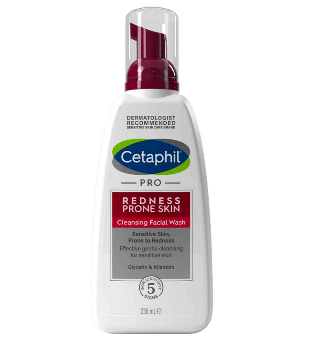 Cetaphil Pro Redness Prone Skin Cleansing Facial Wash 236ml Cetaphil