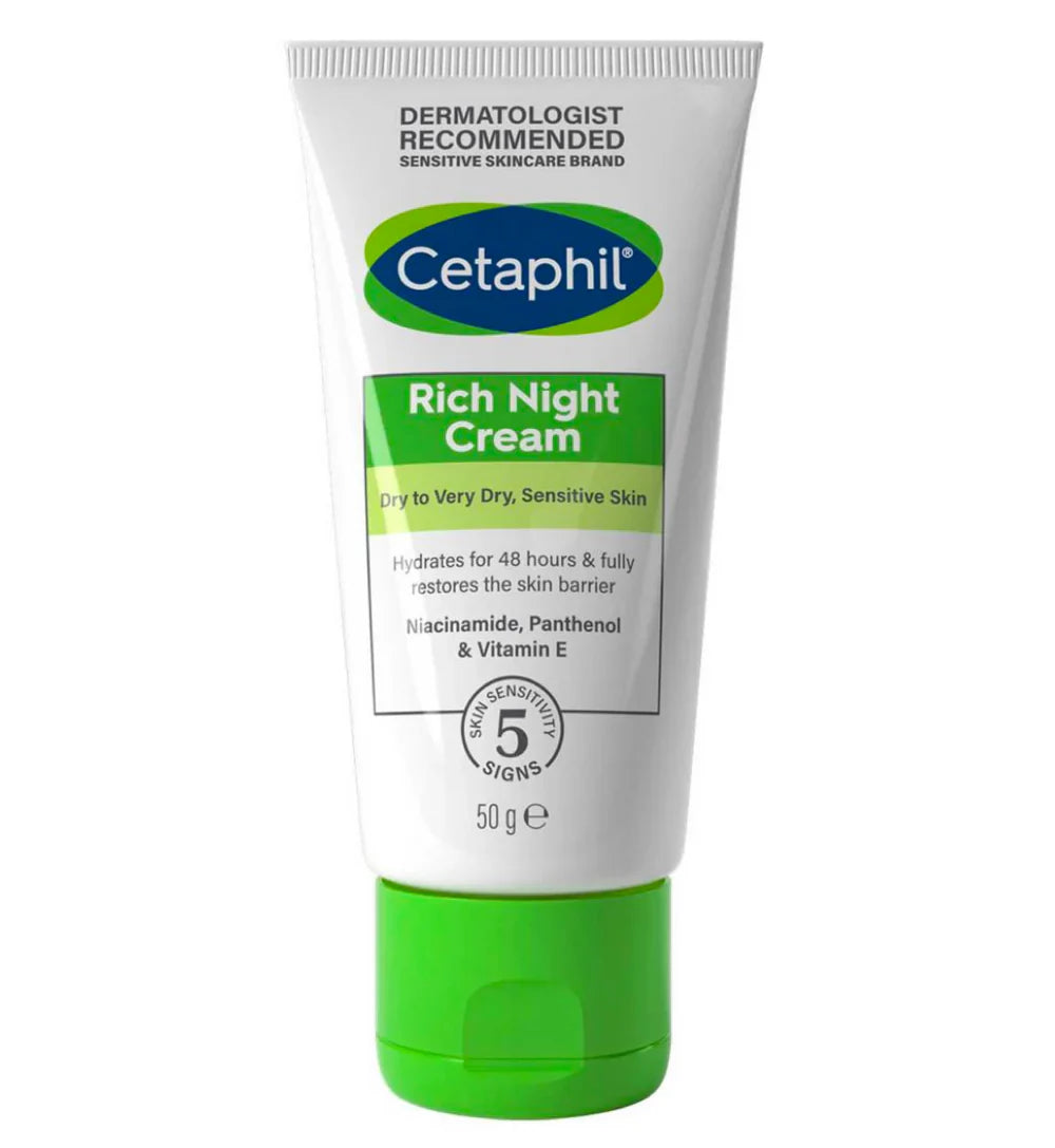Original Cetaphil Rich Night Cream 50g Cetaphil
