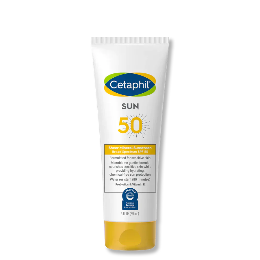 Cetaphil Sheer Mineral Sunscreen SPF 50 89ml Cetaphil
