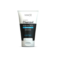 Vince Charcoal Scrub Face Wash For Women - 120ml Vince