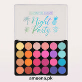 Romantic Colors The Party Night 24-Color Eyeshadow Palette Romantic Color