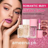 Romantic May Glitter Color Lip Gloss – Shimmering & Long-Lasting Shine Romantic May
