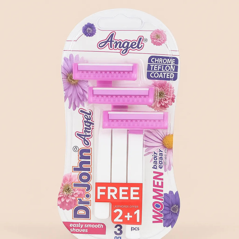Dr. John Angel 3-Piece Body Hygiene Razor Dr John