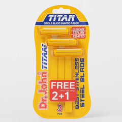 Dr. John Titan 3-Piece Body Hygiene Razor Dr John