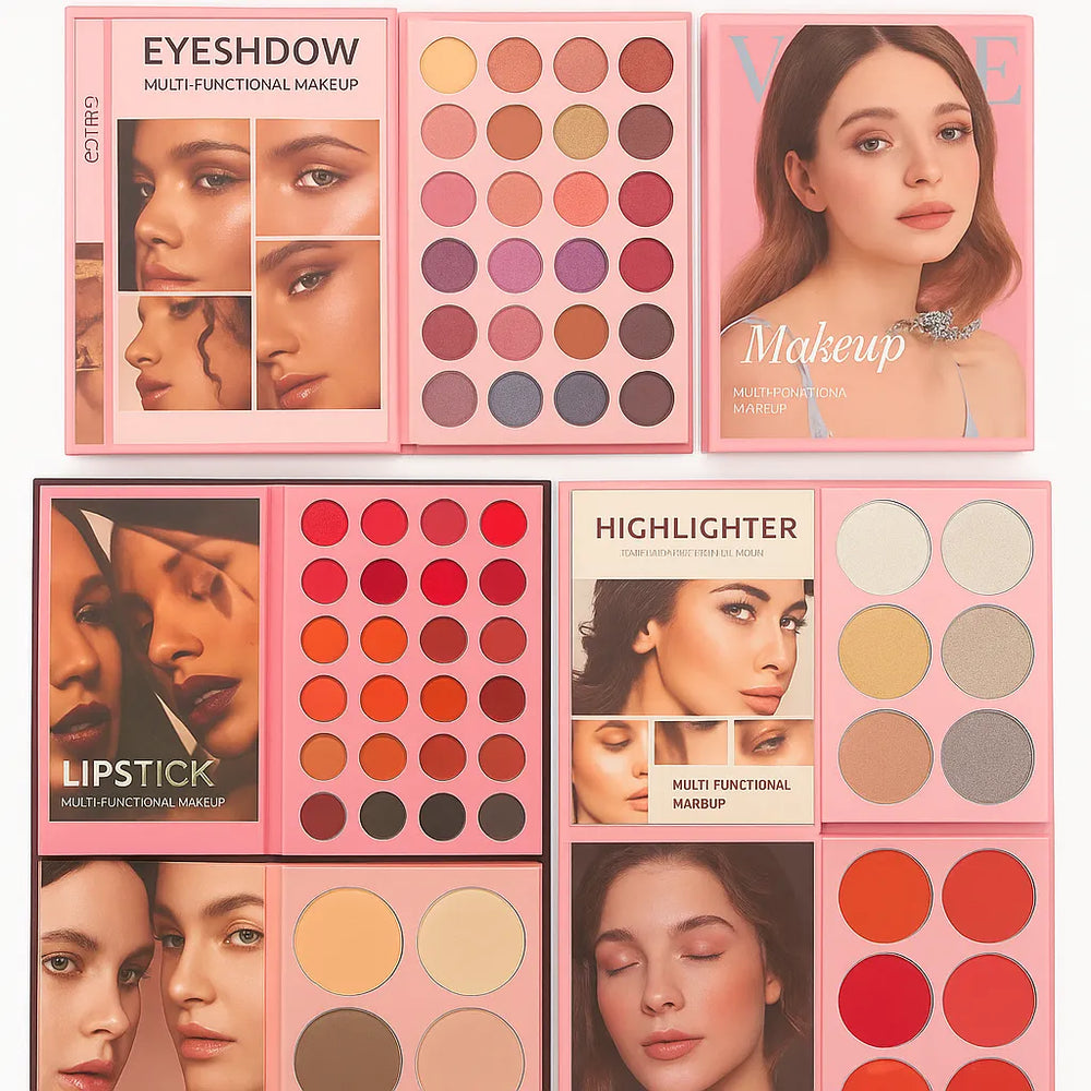 ONEYIOO 67-Color 5-Page Book Palette – All-in-One Makeup Collection oneyioo