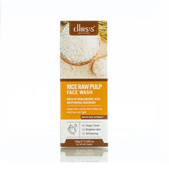 Chirs's Rice Raw Pulp Face Wash - 100g Chirs's