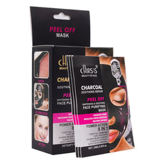 Chirs's Charcoal Soothing Repair Peel Off Mask 8 in 1 Face Purifying Chirs's