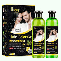 Chirss Hair Color Gel Infused with Argan Extract - 500ml Each Chirs's