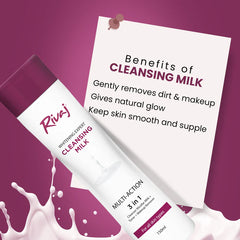 Rivaj Cleansing Milk - 150ml Rivaj