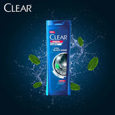 Clear Men Triple Anti-Dandruff Cool Black Shine Shampoo 380ml Clear