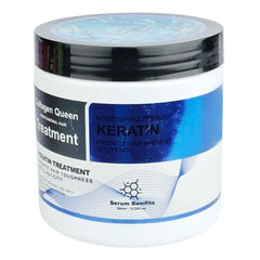Original Collagen Queen Keratin Hair Treatment Mask Blue - 500ml Collagen Queen