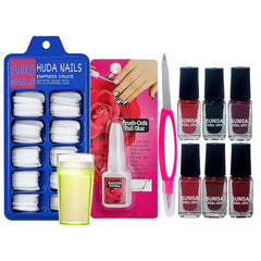 Complete Nail Art Kit 5 Pcs Set for Perfect DIY Manicures Cosmia