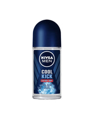 Nivea Cool Kick Extra Dry Deodorant Roll-On For Men - 50ml Nivea