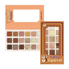18 Colors Coco Urban Happy Squirrel Eyeshadow Palette Coco Urban