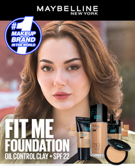 Maybelline New Fit Me Matte + Poreless Liquid Foundation Spf 22 - 30ml Maybelline