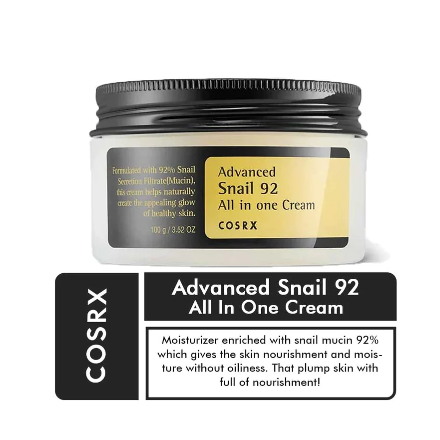 COSRX Advanced Snail 92 All‑in‑One Cream - 100g Cosrx