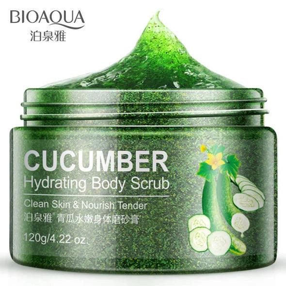 Bioaqua Cucumber Tender Moisturizing Body Scrub – 120g Bioaqua