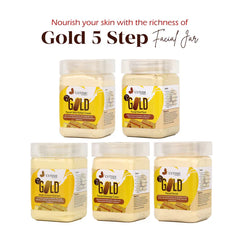 Cutish Gold 5 Steps Facial jar Cutish