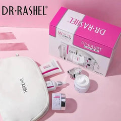 Dr.Rashel Skin Care White Skin Whitening Fade Spot 4 Piece Set With Bag DR.Rashel