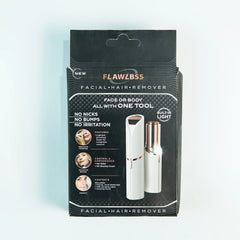 Flawless Hair Remover Electric Painless Portable & Rechargeable with Built-in Light Flawless