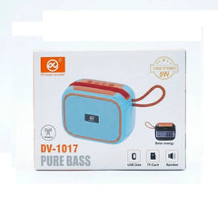 DV-1017 Pure Bass wireless portable Bluetooth speaker Cosmia.pk