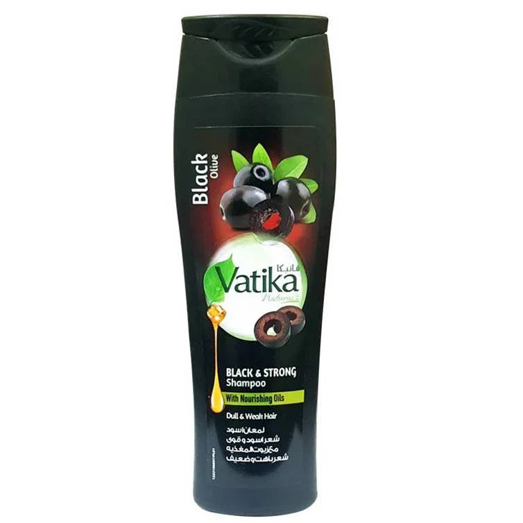 Dabur Vatika Black Olive Black & Strong Shampoo 185ml Vatika