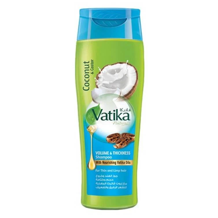 Dabur Vatika Coconut and Castor Volume & Thickness Shampoo 185ml Vatika