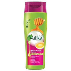 Dabur Vatika Honey and Egg Repair & Restore Shampoo 185ml Vatika