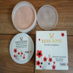 MISS ROSE Professional 3D Pearl Whitening Loose Powder Miss Rose