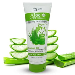 Derma Clean Aloevera Whitening Glowing Facial Massage - 120ml Derma Clean