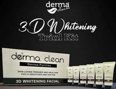 Derma Clean 3D whitening facial trial kit - 20ml Derma Clean