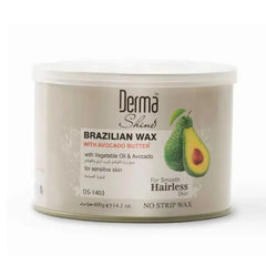 Derma Shine Brazilian Wax with Avocado Butter - 400g Derma Shine