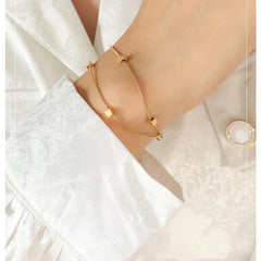 Double Layer bracelet Cosmia