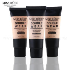 Miss Rose Double Wear Perfect Matte Foundation - 40ml Miss Rose