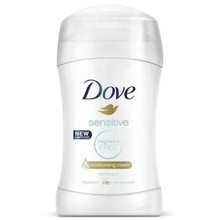 Dove Sensitive Deodorant Stick – 40g Dove