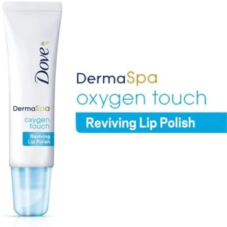 Dove Dermaspa Reviving Lip Polish With Oxygen Touch 10ml Dove