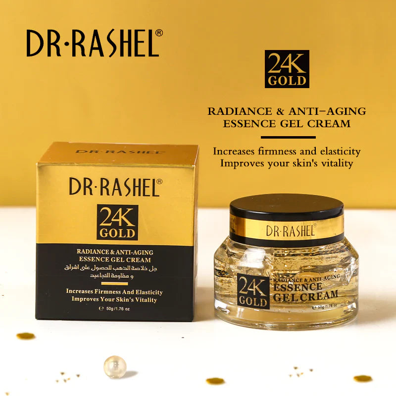 Dr.Rashel 24K Gold Radiance & Anti Aging Essence Gel Cream - 50g DR.Rashel
