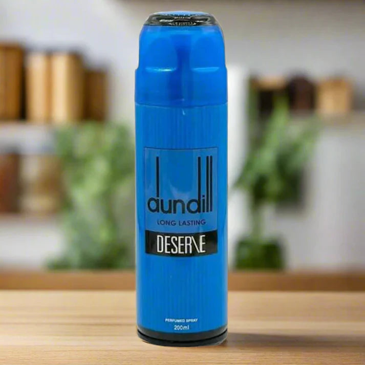 Freshrite Dundill Deserve Blue Body Spray - 200ml Freshrite