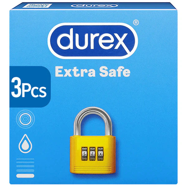 Durex Extra Safe 3's Condoms Durex