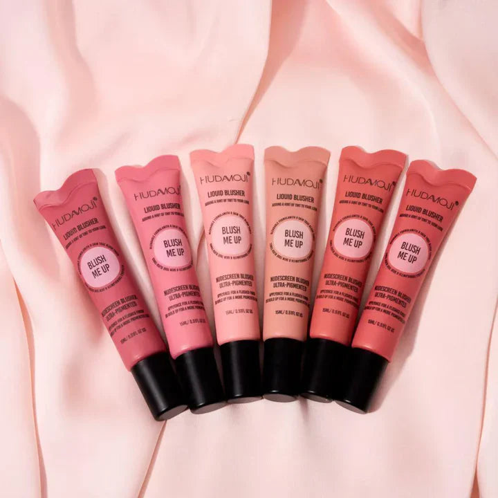 Hudamoji Blush Me Up Liquid Blusher Mocallure
