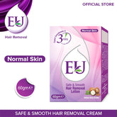 EU Safe & Smooth Normal Skin Hair Removal Lotion 60g EU