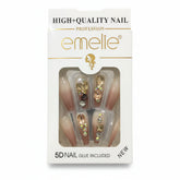 Emelie 5D Artifical Nails With Nail Glue Emelie